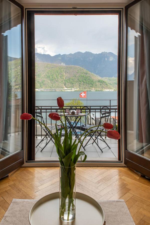 76 The Lake House - Lugano Melide Eksteriør bilde