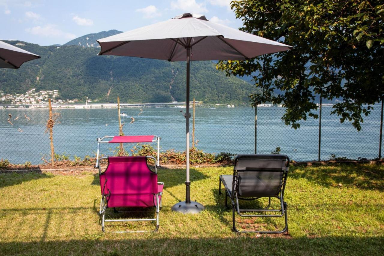 76 The Lake House - Lugano Melide Eksteriør bilde