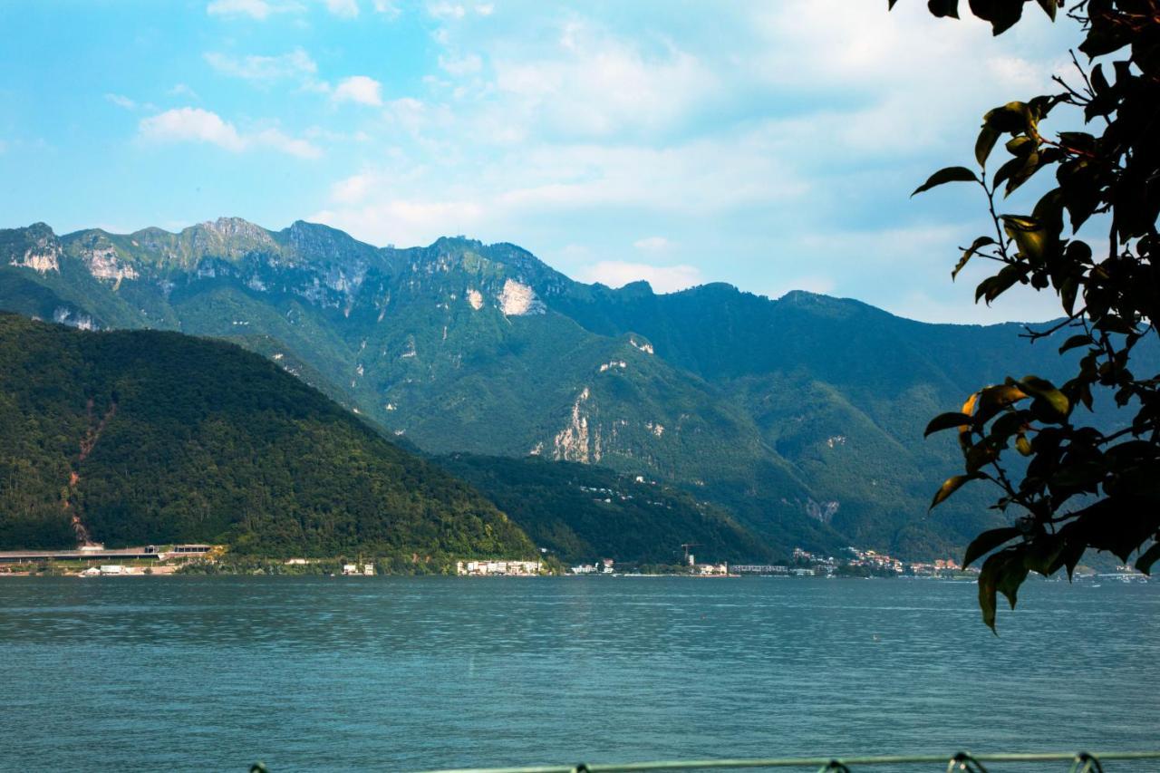 76 The Lake House - Lugano Melide Eksteriør bilde